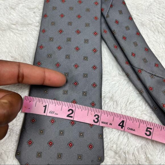 Vintage silk skinny tie - Picture 3 of 5